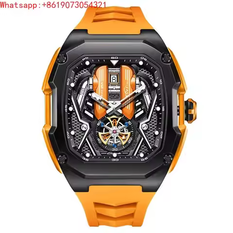 The Great Qin Empire Men's Watch Engine Three-dimensional Design Luminous Waterproof Multi-kinetic Q