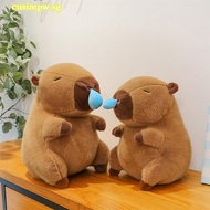 Miniso Runny Nose Capybara Plush Toys Cartoon Anime Doll Soft Smooth Creative Bedroom Doll Dormitory Toy Girl Birthday Gift