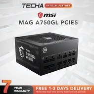 [FAST SHIP] MSI MAG A750GL / A850GL | PCIE5 | 80 Plus Gold | Full Modular Power Supply Unit (750W / 