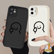 Infinix Hot 40 Pro 30i 30 Play Infinix Note 30 VIP Smart 7 8 Note 12 Turbo G96 Creative Cartoon Stick Figure Phone Case Thickened Protector Anti Drop Soft Cover