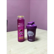 DIANZ SHAKER PURPLE  DIANZ GLASS CUP PURLPLE  DIANZ BOTOL AIR 