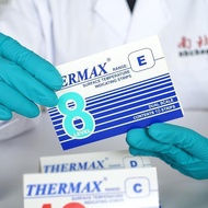 Thermax 8 Level Range E Surface Temperature Indicating Strips Thermopaper Label Sensor TMC