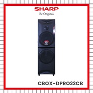 Active Speaker Sharp Cbox-Dpro22Cb / Speaker Aktif Sharp Cbox-Dpro22Cb