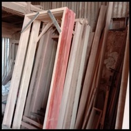 2Set Kusen + Pintu Ukuran 210Cm X 78Cm.Bahan Kayu Meranti Best Seller