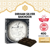 [SG] Dirham Silver Bakhoor | Bukhoor | Ard Al Zaafaran | Lattafa | Oud [40G]