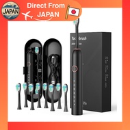 【Authentic】Electric Toothbrush Sonic Electric Toothbrush Side-to-Side IPX7 Waterproof 6-Mode Sonic T