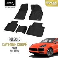 3D ROYAL Car Mat Porsche Cayenne Coupe (2019 - Present)