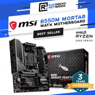 MSI MAG B550M MORTAR Matx AM4 Motherboard [Supports AMD Ryzen 5000 & 3000 Series]