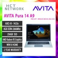 Avita Pura 14 A9 14'' FHD Laptop (A9-9420e, 8GB, 256GB SSD, ATI, W10)