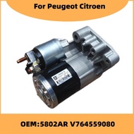 5802AR V764559080 V764559480 Car Parts 1.6T Starter Assembly For Peugeot 207CC 3008 308CC 308SW RCZ 