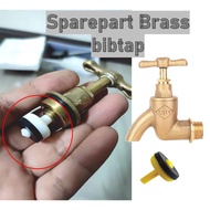 [2 pcs] 15mm (1/2") Brass Bib tap Stopper Tap Washer Stopcock Washer Getah Paip Tembaga Rubber Gaske