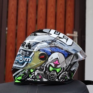 หมวกกันน็อค RD Random รุ่น CZR-BT รองรับการติดตั้งบลูทูธ Bluetooth ถอดซักได้ ฟรีถุงผ้า แถมชิวดำฟรีอี