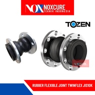 RUBBER FLEXIBLE JOINT TWINFLEX TOZEN 3" INCH JIS 10K