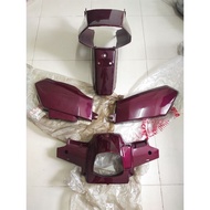 COVERSET COMBO EX5 MEROON 5 BINTANG DAN MICA RED OLD STOCK NOS