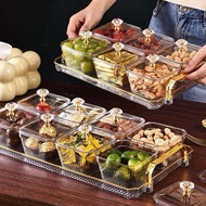 Food Storage Set Jar Snack Tray/ Jar Food Serving Storage Set With Tray Cemilan Jar Snack Tray Cake 
