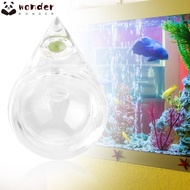 WONDER CO2 Monitor, Suction Cups Monitor Kit CO2 Drop Checker, Monitor Checker Acrylic Drop Shape CO