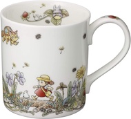 全新 日版 TOTORO 龍貓 杯 磁器 Snake Strawberry Ver 400cc Cup 可用於微波爐 宮崎駿 Ghibli 吉卜力 Official Noritake