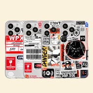 Star Wars&DHL Soft Clear Case for  IPhone 16 15 14 13 12 11 Pro ProMax  XS XR XSmax Mini 7 8 +  Plus