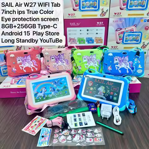 SAIL Air W27 Android WIFI Tablet 7 Inch 8GB+256GB Children's PC Learning Education Tab