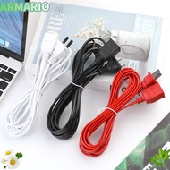 IARMARIOQR AC Power Cord, PVC Copper Power Extension Cord, 2/3/5m Two-pin Cables