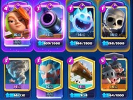 皇室戰爭 Level 58 account: Free name change Level 16: 2 cards Level 15: 4 cards ｜皇室戰爭｜皇室戰爭帳號