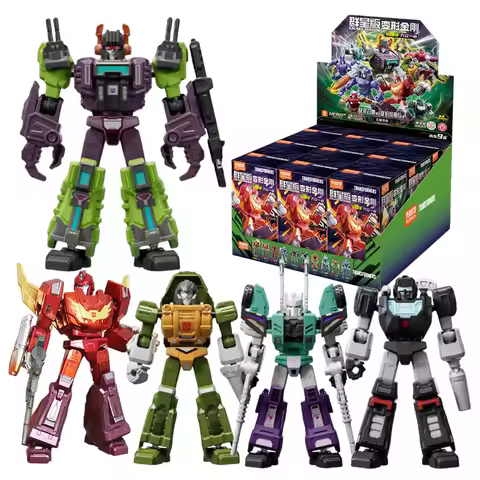 Blokees Transformer Toys Galaxy Version 10 Rodimus Prime Hot Rod Scorponok Sixshot Brawn Cyclonus Ga