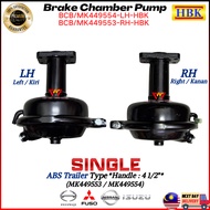 Hino Validus 700 Nissan GE13 Quon Isuzu Giga FVR Fuso Brake Chamber ABS Trailer Type Handle 4 1/2" M