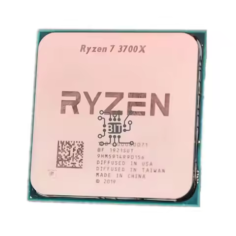 Ryzen 7 3700X R7 3700X 3.6 GHz Eight-Core Sixteen-Thread CPU Processor 65W 7NM L3=32M 100-000000071 