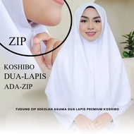 KOSHIBO-Zip-Sekolah Dua Lapis Koshibo Premium--By Anak Clothing Pelajar