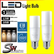 LED BULB STICK BULB E27 12w/18w LED Bulb Day Light Warm White Cool White