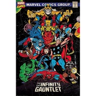 Marvel Comics Comic Poster Comic Cover The Infinity Gauntlet