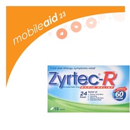 【mobileaid - HLT】【Zyrtec R】10 Tablets/box