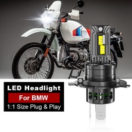 1/2PCS LED H4 9003 Headlight 15000LM 12V Chips Super Bright Motorcycle Bulb For BMW R80 R100 1970s-1