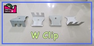 (PER PIECE) W Clip / Wall Clip/ Metal Furring Clip/ Double Furring Clip