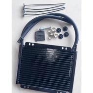 auto gear Oil Cooler Aluminum Transmission atf Oil Cooler 20 Row Automatic Stacked Plate Oil Cooler