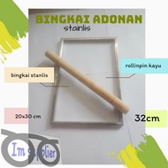 Cookie dough frame frame for leveling kastengel cake dough