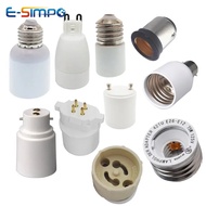 2pcs E26 E27 E39 E40 Gu10 Gu24 MR16 G5.3 G23 G24 G9 B22 BA15D BA15S LED CFL Pemegang Lampu Soket Pen