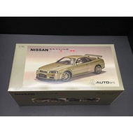 [Sale] 1/18 Autoart Nissan Skyline GTR R34 V-Spec II Nur Initial D Fourth Army Purple Shadow Purple 