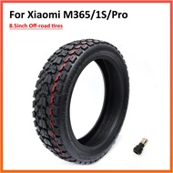8.5inch Vacuum Off Road Tire for Xiaomi Electric Scooter M365 1S Pro Kickscooter Pro2 8.5x2 50/75-6.1 Tubeless With Valve