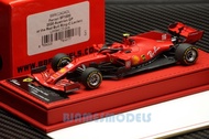 Ready Stock BBR 1/43 Ferrari F1 Fleet Deluxe Series 2020 SF1000 Display