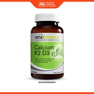 VitaScience Calcium K2 D3 Tablet 90's
