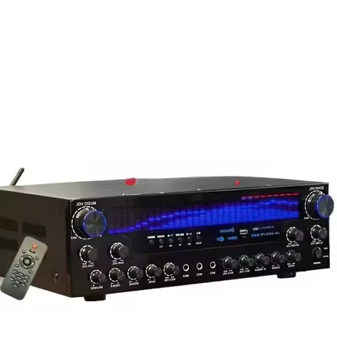 7.1 Surround Sound HIFI Power Amplifier 2200W 2500W Large Screen Partition Control Home Cinema Subwo