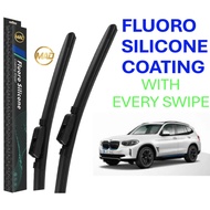 BMW iX3 G08 (2020-Present) 2pcs (1set) MAD FLUORO Silicone Coating Wiper Windscreen Coating Trapo Qu