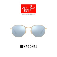 Ray-Ban Hexagonal - RB3548N 001/30 - size 54 แว่นตากันแดด