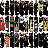 30 pcs Cat bookmark Minimalist DIY Graffiti Paper Creative Bookmark