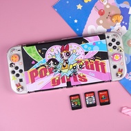 【The Powerpuff Girls】Nintendo Switch Case Protection Cute Kawaii Theme Switch Oled Cover Hard Shell Accessories Protective Case