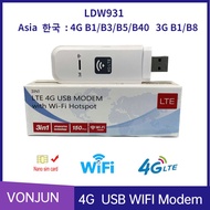 LDW931 4G Router Nano SIM Card LTE USB Modem Hotspot WIFI Dongle CPD