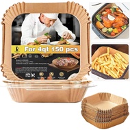 Pelapik Air Fryer Pakai Buang untuk Instant Pot 4QT Vortex Plus Air Fryer dan Cuisinart ClearView 4-