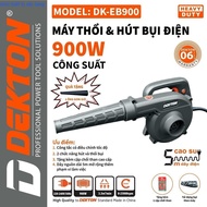 Máy Thổi Hút Bụi hút bụi Điện Dekton DK-EB900 Công Suất 900w Có Chỉnh Tốc Độ Lõi Đồng store THIẾT BỊ