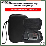 WUUSHMY Carrying , For Insta360 Ace  2/1 Xplorer Grip Fall Protection Storage Bag, Durable Shock Res